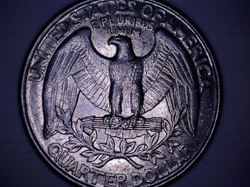 Монеты под микроскопом - 25 центов 1995