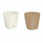 Горшок для цветов AMSTERDAM D 140 mm/1,35л с прикорневым поливом Сливочный