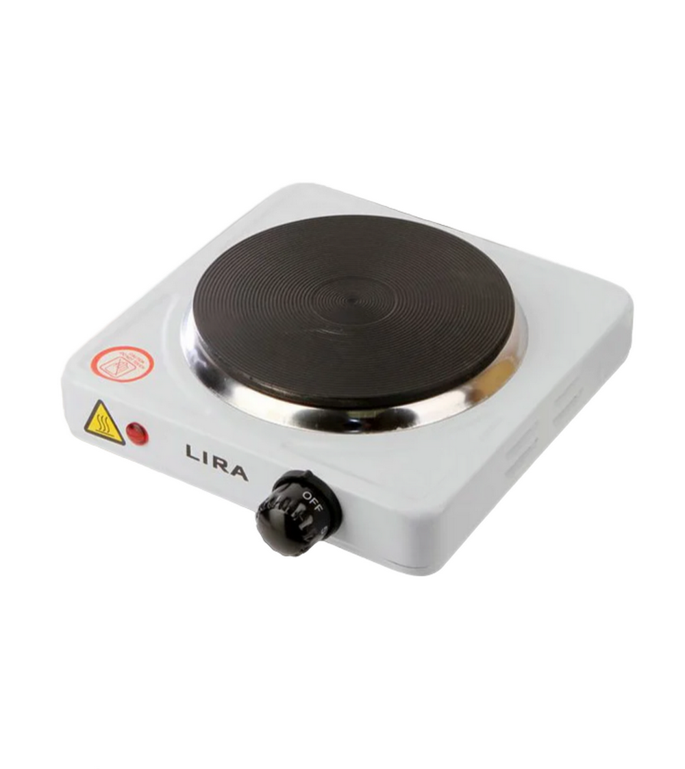 Настольная плитка электрическая одноконфорочная "Диск" LIRA LR 1202