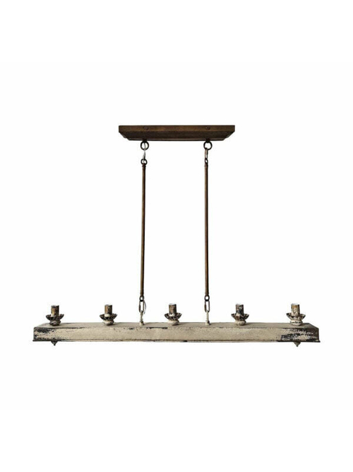 Потолочный светильник DKD Home Decor Ель Металл Vintage (111,5 x 12 x 88 cm)