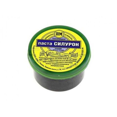 Паста теплопроводная СИЛУРОН 50 гр