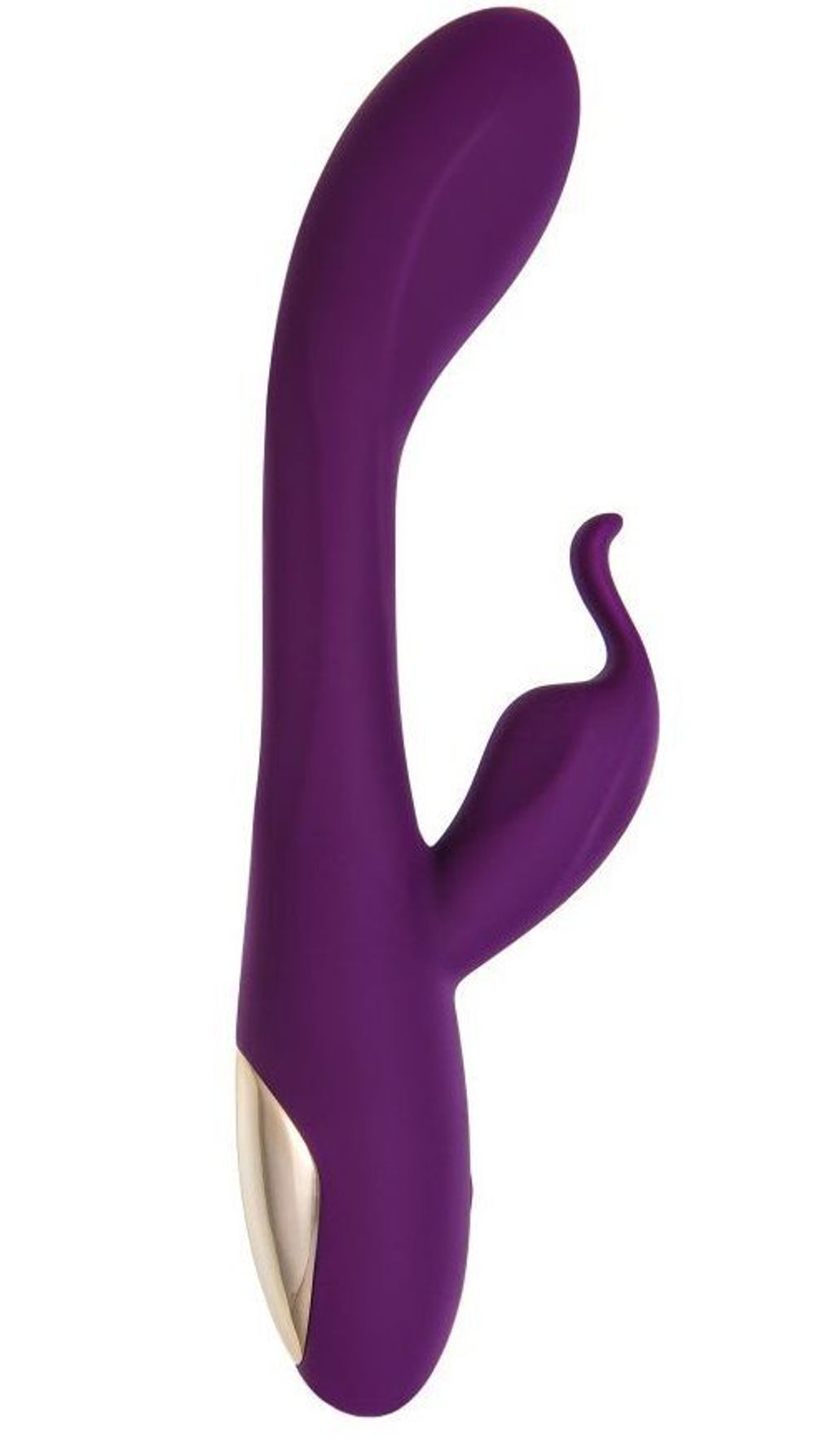 Фиолетовый вибратор-кролик G-Spotter - 19,5 см. (Цвет: фиолетовый)