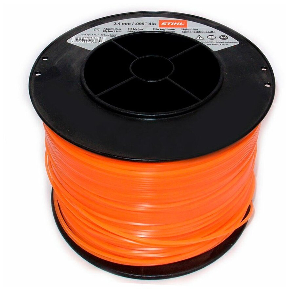 Косильная струна STIHL квадратного сечения, Ø 2,4 мм х 420 м (7028-871-0588)