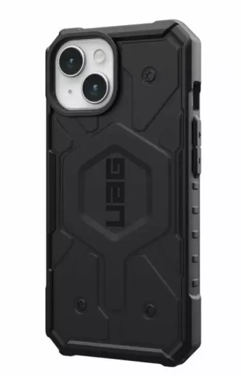 Чехол с поддержкой MAGSAFE Uag Pathfinder для iPhone 15 Plus 6.7", цвет черный (Black)