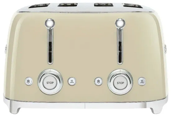 Тостер SMEG TSF03CREU, кремовый