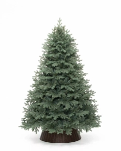 Искусственная елка Кремлевская голубая 270 см., Литая хвоя+ПВХ, ЕлкиТорг (19270)