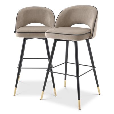 Барный стул (сет из 2х) Bar Stool Cliff set of 2 арт.113711