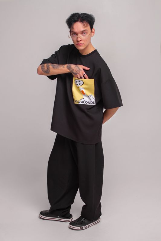 ФУТБОЛКА NUMERO 1 MEN с карманом print Duck