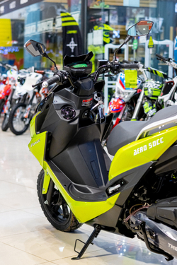 Скутер TMBK SCOOTER AERO 50cc Green Black