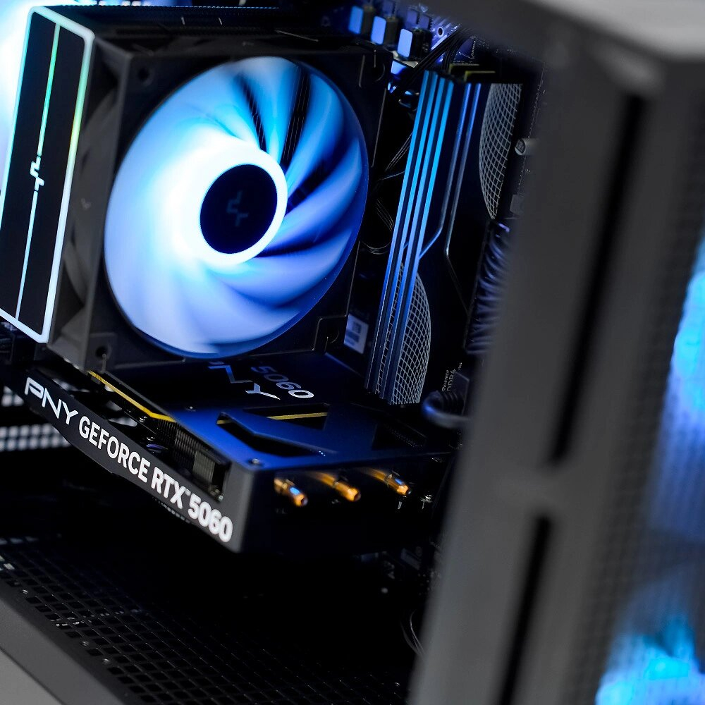 Системный блок CORE M (CH360 Intel Core i5-12400F, 32Гб DDR4, RTX5060, SSD 1Тб M.2, MSI B760M-E, 650Вт)
