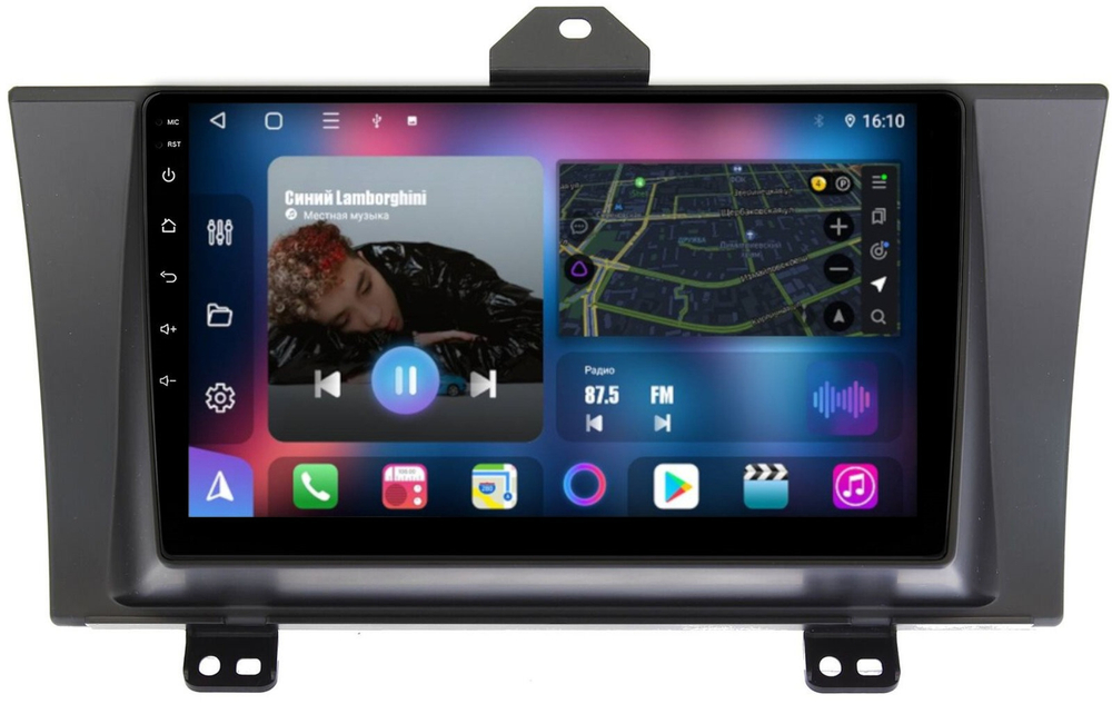 Магнитола для Honda Elysion 2004-2013 - FarCar 3040M монитор 9" QLED на Android 13, 8 ядер (TS18), CarPlay, 4G SIM-слот