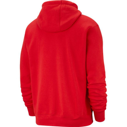Куртка теннисная Nike Sportswear Club Hoodie PO BB - Red