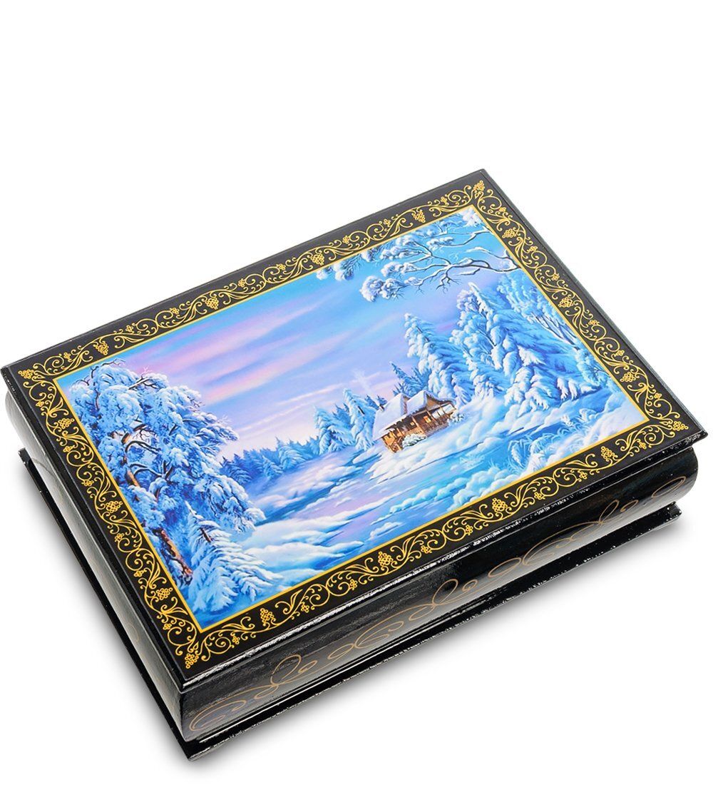 Народные промыслы ШК-11/56-A Шкатулка в технике декупаж (13х18х4)