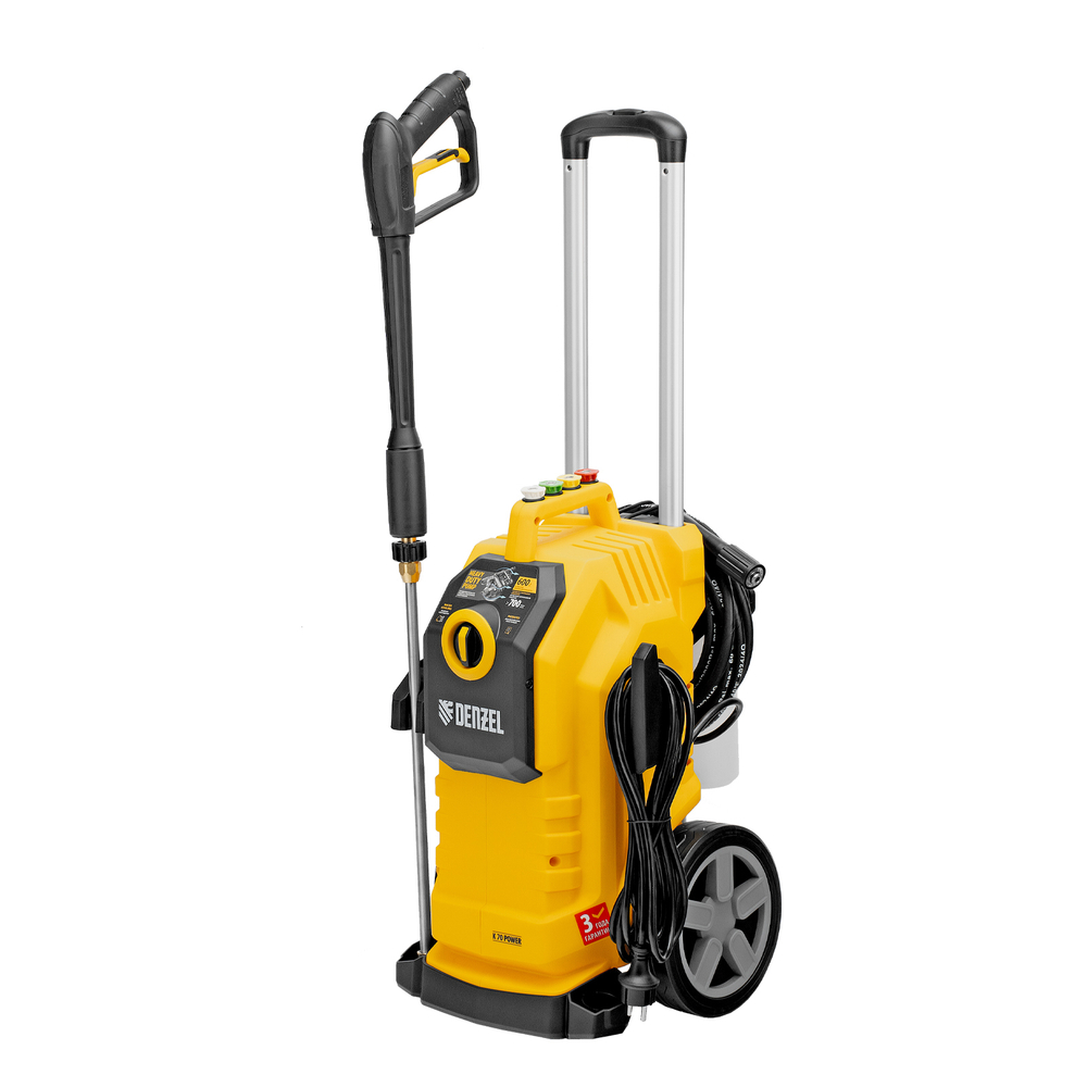 Моечная машина высокого давления K 70 Power, 2500 Вт, 180 бар, 600 л/ч, асинх. двиг.// Denzel
