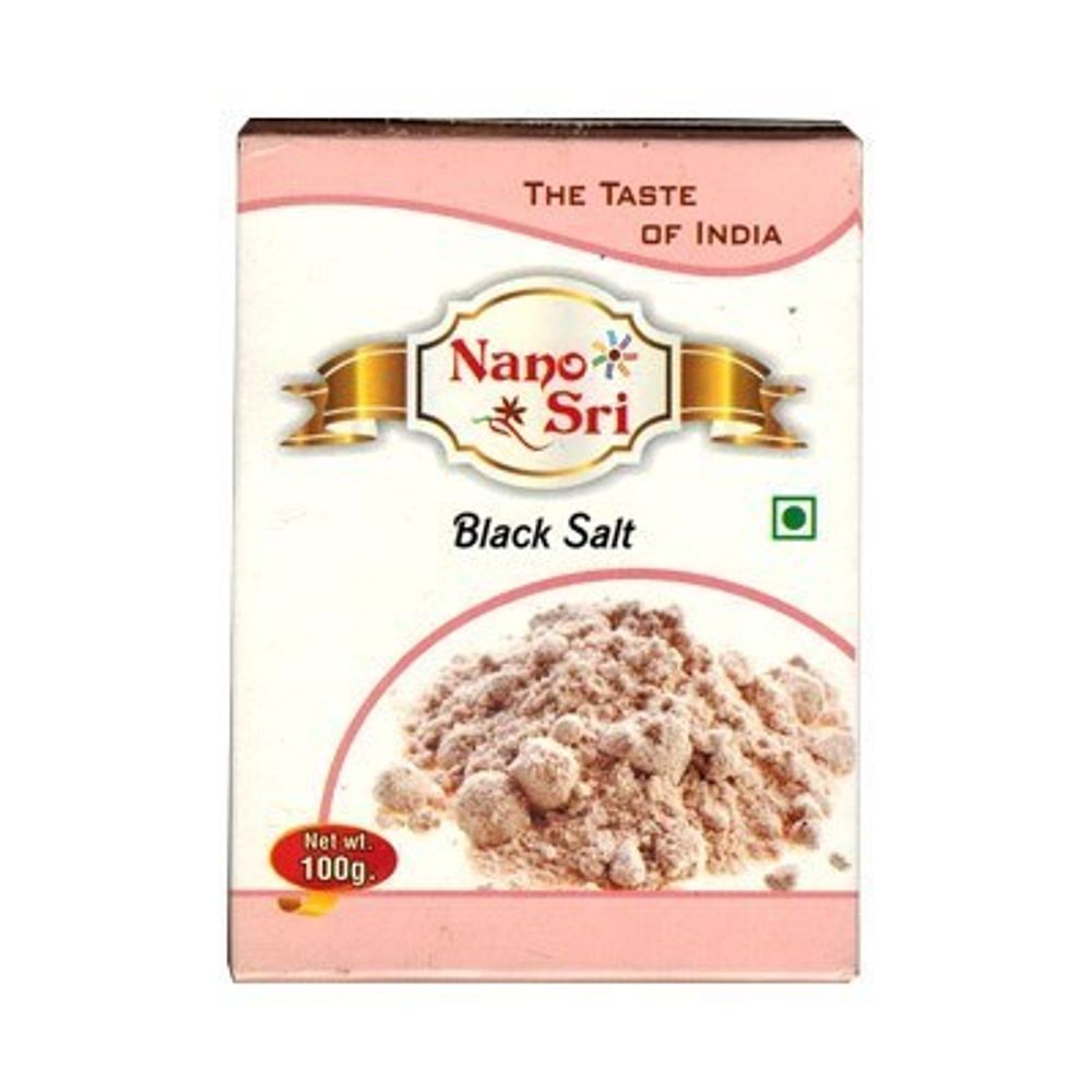 Соль Nano Sri черная 100 г