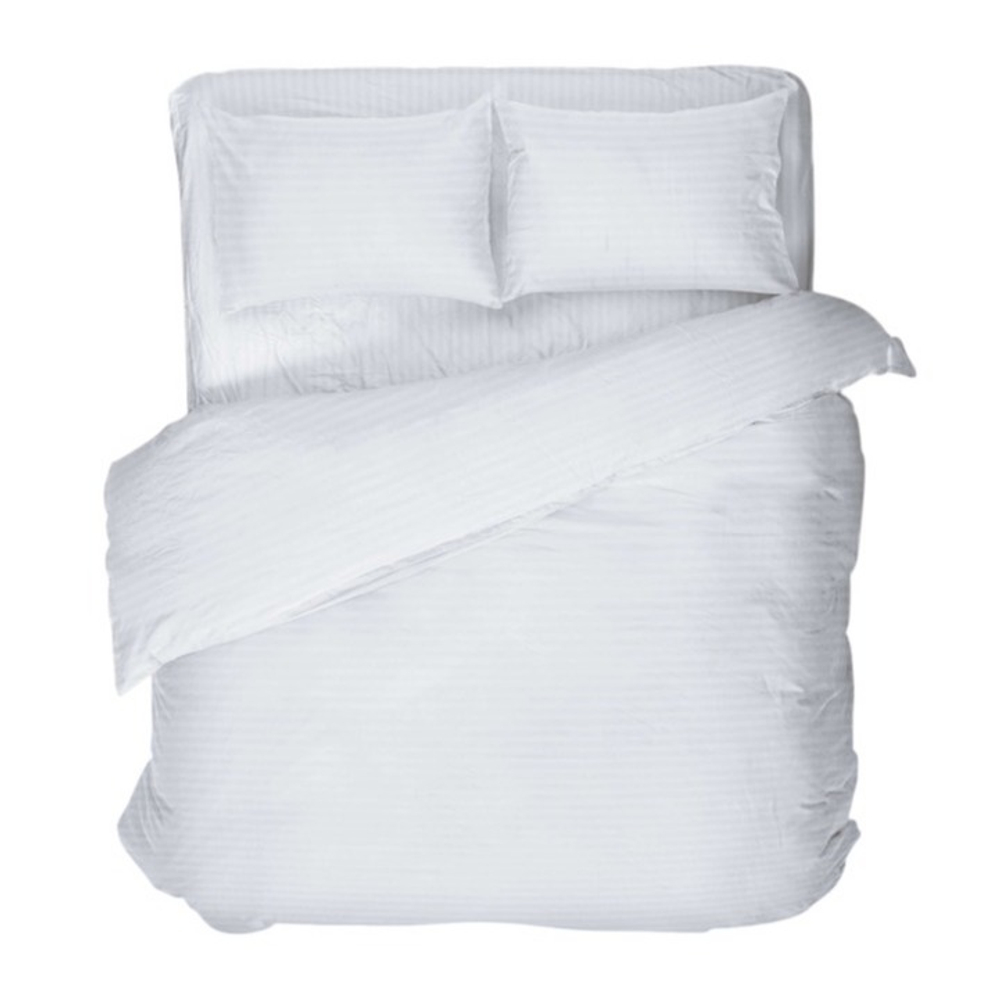 Комплект постельного евро-стандарт WHITE LINE, сатин