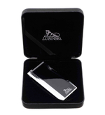 Зажигалка Lubinski "Милан" суперплоская, кремневая-турбо, черная