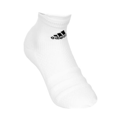 adidas Alphaskin Ankle Low Cut Sports Socks - White, Black