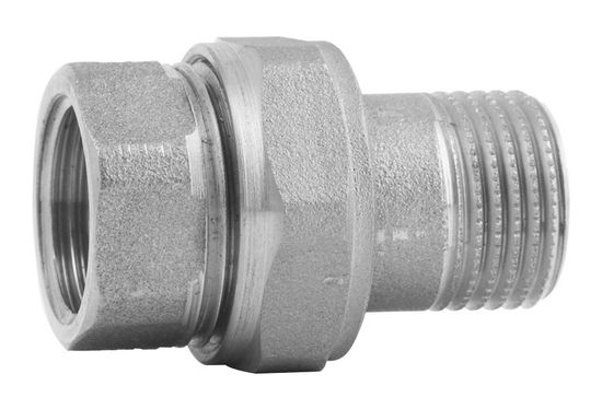 Соединитель прямой Itap 161 1" 1/4 американка никелированный уплотнительное кольцо