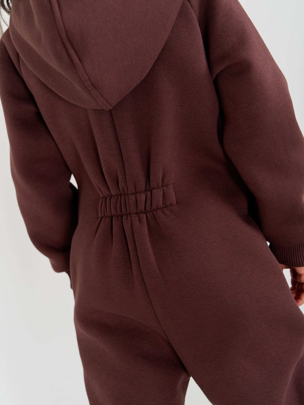 Комбинезон с карманами "Шоколад" утепленный