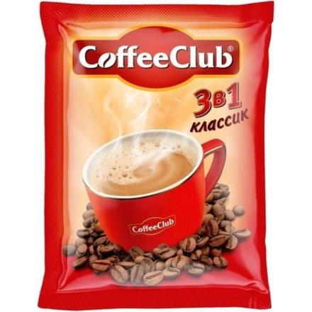 Кофе Coffee Club 3в1 Оригинал/Классика 18 гр
