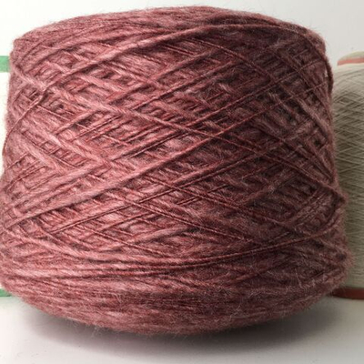 GISELE - LANIFICIO dell' OLIVO S.p.A.; 40% меринос, 15% мохер, 45% п/а; 185м/100гр; разнофактурная скрутка; col. 101, цвет: меланж, припыленный бордо с сединой; S709