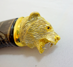 Дамасский нож "Медведь" /в коробке/