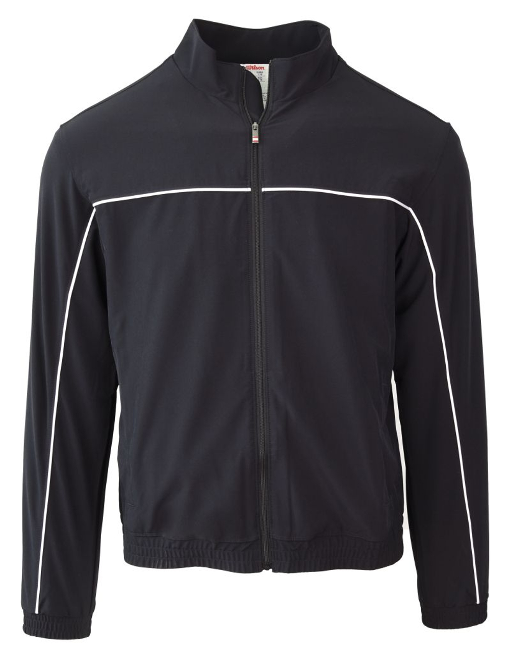 Кофта для мальчика теннисная Wilson Youth Team Woven - black