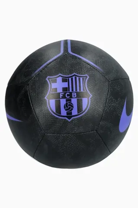 Футбольный мяч Nike FC Barcelona 25/26 Pitch размер 5 - черный