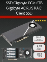 SSD накопитель Gigabyte PCIe 2TB Gigabyte AORUS RAID