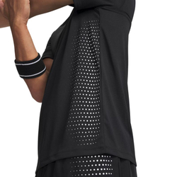 Мужская теннисная футболка Under Armour Tech Play - black/white