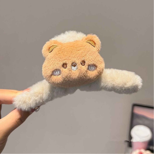 Заколка-краб Мишка