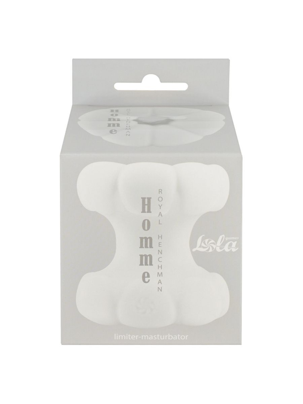 Белый мастурбатор-стоппер Homme Royal Henchman