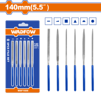 Набор надфилей 140 мм, 6 шт (25/200) WADFOW WSF1606