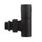 Набор дизайн-вентилей Royal Thermo PIANO, угловой (черный) 1/2quot; — (4)