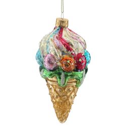 GAEM Украшение новогоднее "Мороженное", L6 W6 H16 см