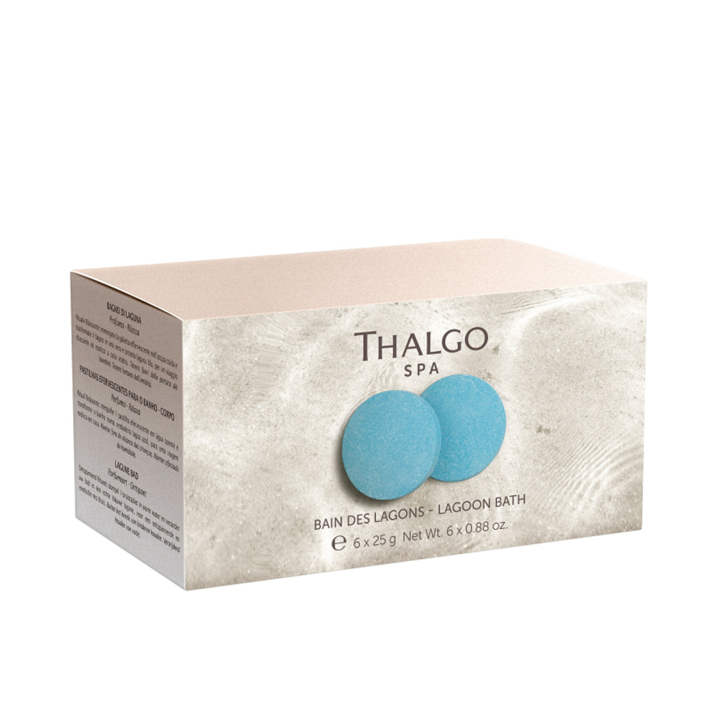 Thalgo Таблетки Шипучие для Ванны Лагуна Lagoon Bath ILES PACIFIQUE 6*25 гр