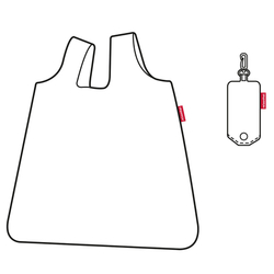 Сумка складная mini maxi pocket glacier blue