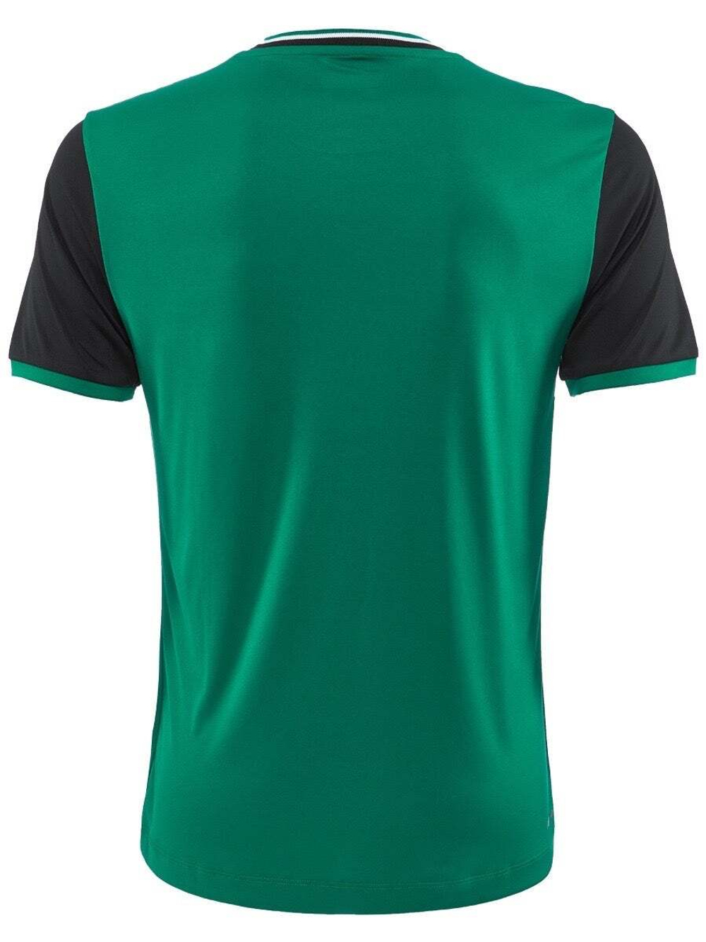 Мужская теннисная футболка Lotto Top Ten II Tee - garden/all black