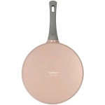 Сковорода 24*5,2см «Stella»(cappuccino) с ручкой и стекл. крышкой сск241а