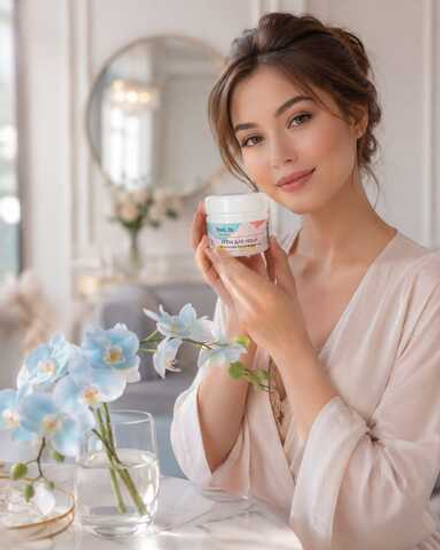 Крем для лица с экстрактом бурой водоросли Beauty Line DETOX