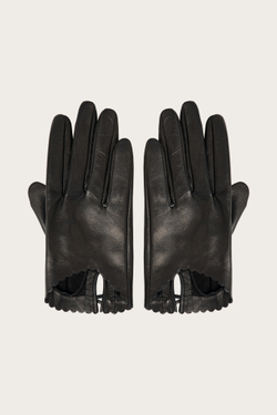 УКОРОЧЕННЫЕ ПЕРЧАТКИ ИЗ КОЖИ