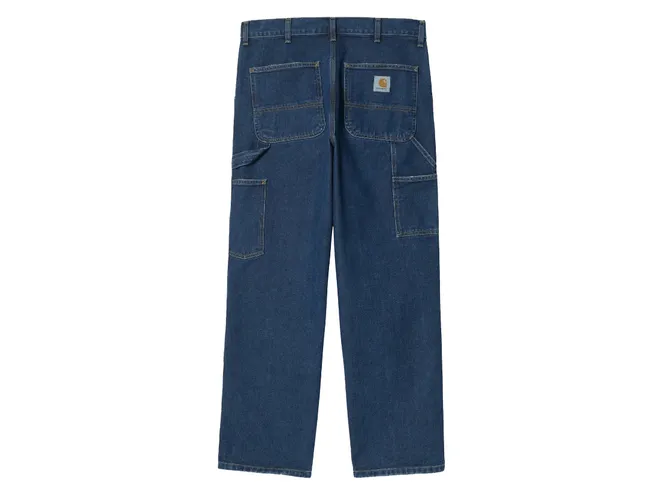 Брюки Carhartt WIP Double Knee Blue Stone Washed