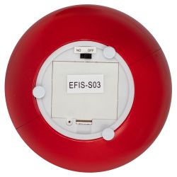 Светодиодная новогодняя фигура ЭРА EFIS-S03 композиция Шар красный мультиколор 3*АА 15*15*17 см | Фигуры