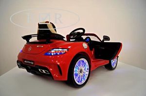 Детский электромобиль River Toys Mercedes-Benz SLS A333AA VIP красный