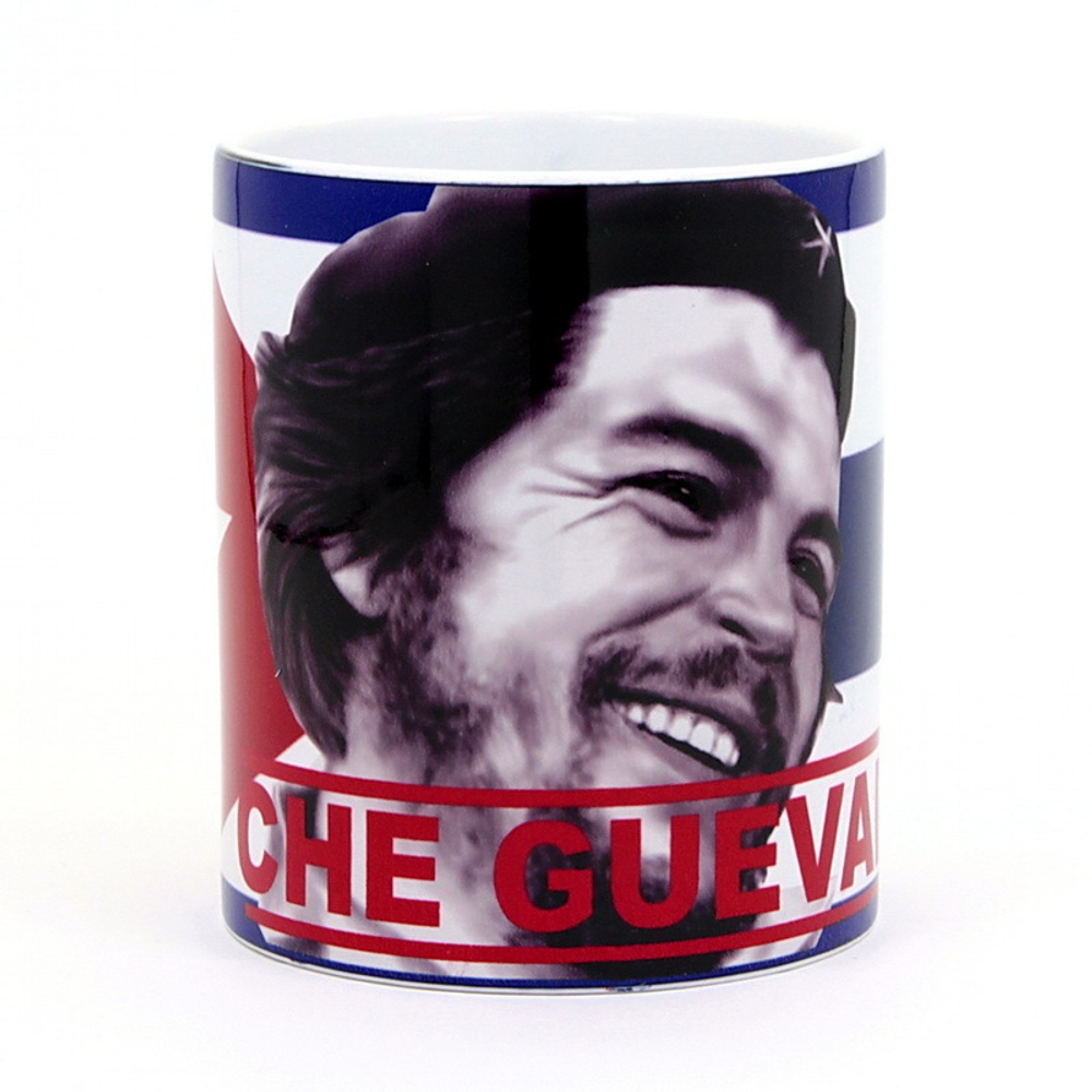 Кружка Che Guevara на Кубинском флаге (452)