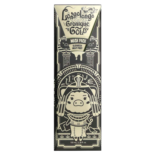Elizavecca, Milky Piggy, Hell-Pore Longolongo Gronique Gold, маска для лица, 100 мл (3,38 жидк. унции)