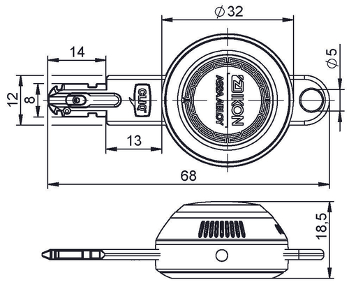 Ключ CLIQ Go N109 "Белуга"