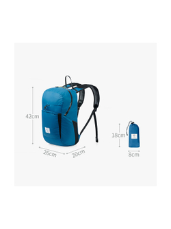 Рюкзак Naturehike 18L NH17A012-B Ultra-Light компактный синий
