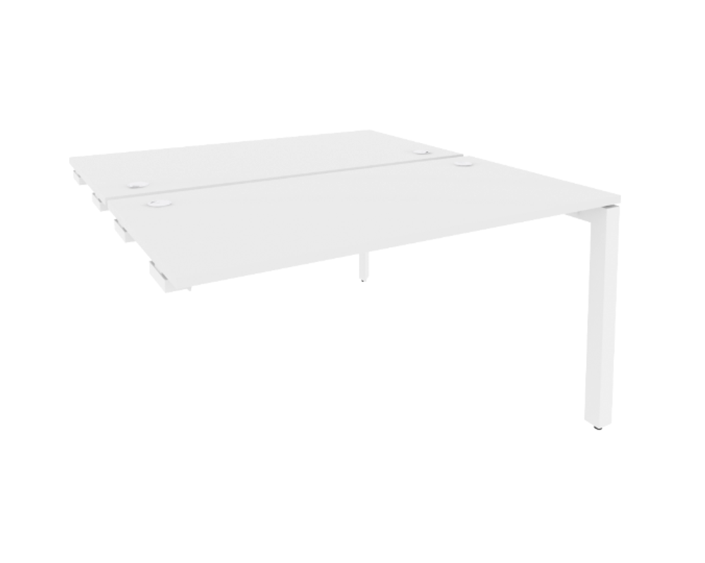 Стол-приставка двойной на П-образном м/к к опорным элементам 1475 Onix